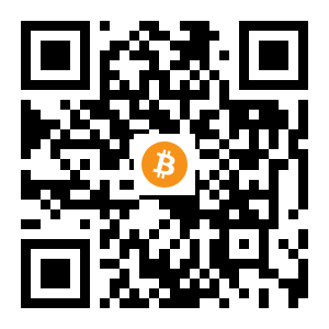bitcoin:3AtrtwPxcuFrEtef5zQNuMJnKkFn3Vr8wd black Bitcoin QR code