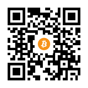 bitcoin:3AuShdYv8xY46tPPAP1NZJuveGW2EUQ3cn black Bitcoin QR code
