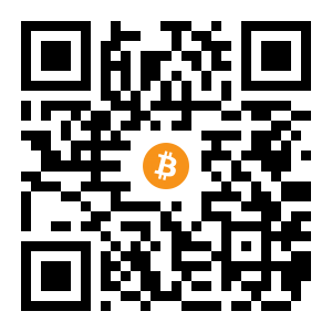 bitcoin:3AxVDrM6JFrnLn2y4Chs38qBYCv8PkbRCB black Bitcoin QR code