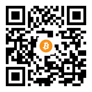 bitcoin:3AzGoUvEN8MbtSoKA4ovatWLzNhtGoJccf black Bitcoin QR code