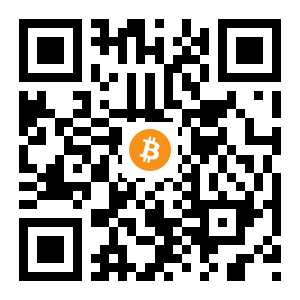 bitcoin:3AzibMoEUCAWMvPnh4ZMLBaeMer9JCvdNB black Bitcoin QR code