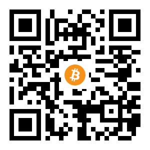 bitcoin:3B1HV46gEobDSpS5uXkUqtuLEPZiEAHCws black Bitcoin QR code