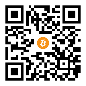 bitcoin:3B2PETyiaNQT6eU8oqinUPAHPijnrNLVHW black Bitcoin QR code