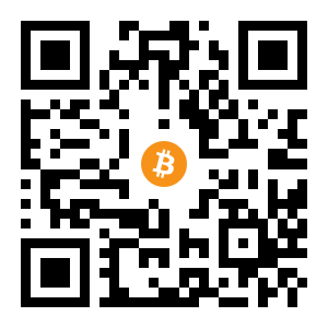 bitcoin:3B3pKxVGHpHuo2C4S6ykSx7whxfx6KKyoV black Bitcoin QR code