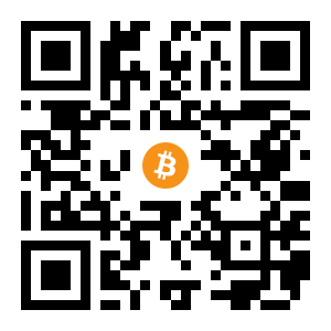 bitcoin:3B4ReNEj1j1yhJgAfejcWW8h85xZAQ4uwp black Bitcoin QR code