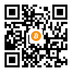 bitcoin:3B58PACkLSfvLShHDbnY2eri7ppYkqq6Fu black Bitcoin QR code