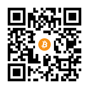 bitcoin:3B5y2QurTZjY1aJjeH4SwYS9YGZYBRGAtU black Bitcoin QR code