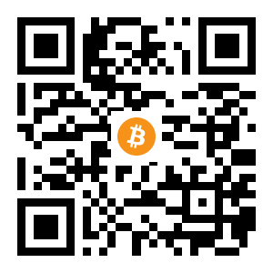 bitcoin:3B7rWfAMiBvv1GeQ4D14wwNdCyXAtJfBgU black Bitcoin QR code