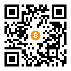 bitcoin:3B8BrxPa5TNSgiL91dfVTE6T9iKsFCmttb black Bitcoin QR code