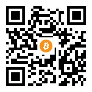 bitcoin:3B8kSR6Eqykd4cFL7nY95Mihcy47FsvwBg black Bitcoin QR code