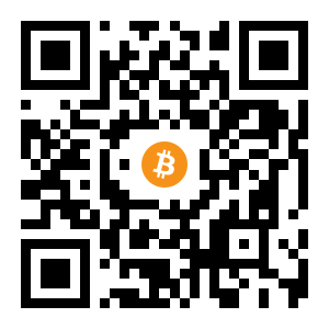 bitcoin:3BAk9BJYvdV74F62LMdY8UCqRKPo7uj1kt black Bitcoin QR code
