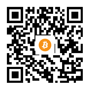 bitcoin:3BBJ6fJkbBjLqDAdfJimqdZrfiEzELfd53 black Bitcoin QR code