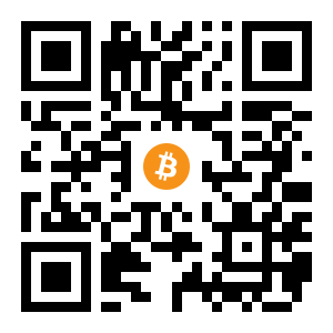 bitcoin:3BBNwrZcmHNVp4DqKpPWzAiN5HFYk5rcSF black Bitcoin QR code