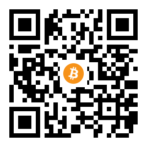 bitcoin:3BGV5MEixU2qjGbvzLHpQ1Yqwhyx7QgkfB black Bitcoin QR code