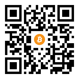 bitcoin:3BJg56Qojr4EtdRdGDfzCr2J9fYRsHfdk6 black Bitcoin QR code