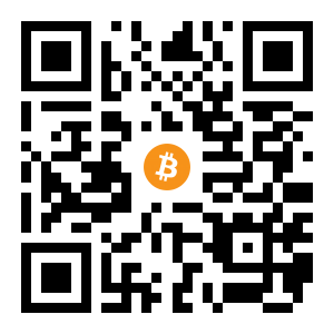bitcoin:3BJvPN6ihzfvnJAfjd6YpQxCBD85aB4qRJ black Bitcoin QR code