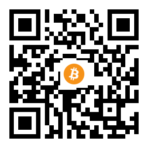 bitcoin:3BLiyL9dGoV51jDQmx85pkp4ezS789psq6 black Bitcoin QR code