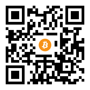 bitcoin:3BMEX27ESvAMDaFzsKChZW9PRkD5Y6Rnae black Bitcoin QR code
