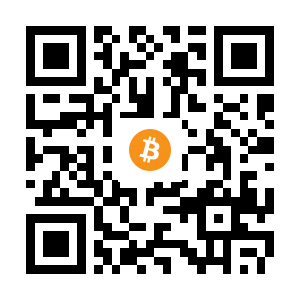 bitcoin:3BMEX2ix2P1KeUx79jbNU5bvyw1NhZZHxd black Bitcoin QR code
