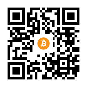 bitcoin:3BMEX4Yco4QSqWoRY8zj8ppxQKXKspAPpD black Bitcoin QR code
