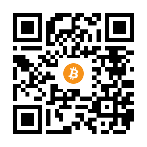 bitcoin:3BMEX5kFQr3c9CrYowU6BHs8t2abMZVpob black Bitcoin QR code