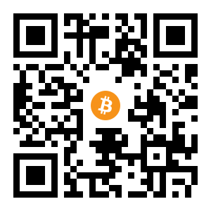bitcoin:3BMEX6brNhiaWvysjBD5Yu7KbA6HusDNfY black Bitcoin QR code