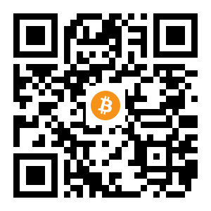 bitcoin:3BMEX8C7wZrPc89X6DK3D5mg1eU8z2bKgV black Bitcoin QR code