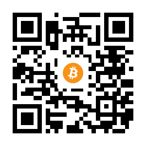 bitcoin:3BMEX9ckrA59GPm6RLDRrPiC5rspfvS8Tf black Bitcoin QR code