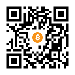 bitcoin:3BMEX9pWezVGLmzkpgmwvvvESohyMhsoPk black Bitcoin QR code