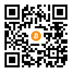 bitcoin:3BMEXCSBxL7bGEEcRCrHaDSJH7oFB1DiFH black Bitcoin QR code