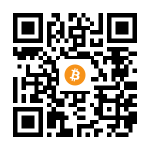 bitcoin:3BMEXPdwqgcJfuVdZvWECa37e7MpzofjgY black Bitcoin QR code