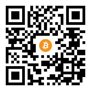 bitcoin:3BMEXS6kgwC8KXcucGj8ZcjFK2znM3NaZy black Bitcoin QR code