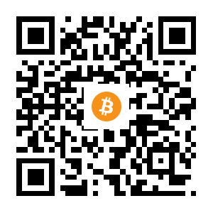 bitcoin:3BMEXUrERpDmGqMTmRM6V7wcdP2V3dBTA5 black Bitcoin QR code