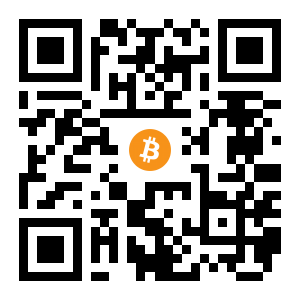 bitcoin:3BMEXUvqXEYpDq2Js3RPg5DoBYyzgzFMeo black Bitcoin QR code