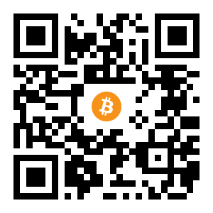 bitcoin:3BMEXWpRHx21MF9Dsu5gSceqF1yGkGvHsh black Bitcoin QR code