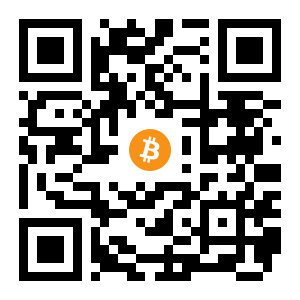 bitcoin:3BMEXXGy6CEWtLe7LC2127miwGpiCm1s3c black Bitcoin QR code