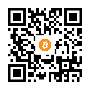 bitcoin:3BMEXa4FiR3sDNmzBeV1T6HHRKj97BvyYT black Bitcoin QR code