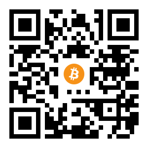 bitcoin:3BMEXhaWXxRsCWuygB79f5x2WiP51HzCjA black Bitcoin QR code