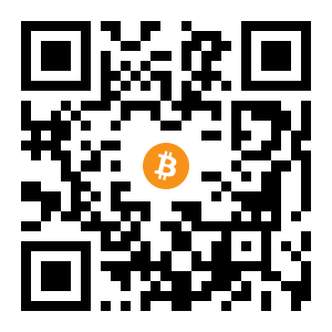 bitcoin:3BMEXi6PLpJzQorb3QX27XfjhmZJVyTWh9 black Bitcoin QR code