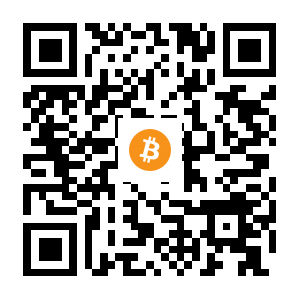 bitcoin:3BMEXkHRF7bh5wZxY4fuJLzbdKxyewqJsv black Bitcoin QR code