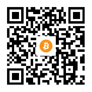 bitcoin:3BMEXtVFmxMxt7y1WZR2XQnXK4TStnsnvj black Bitcoin QR code