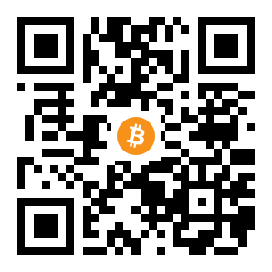 bitcoin:3BMw4tZSH3PwyZ2h5QnM9ZXrAMH8a7Yr2Y black Bitcoin QR code