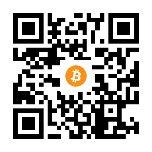 bitcoin:3BS5KF2jXcca6X3KU7EcXCxkx5ohNHXjwY black Bitcoin QR code