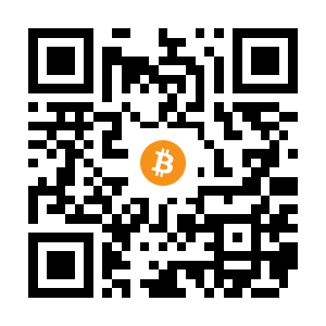 bitcoin:3BShBTankXeHQREh2VboJPNzGaa14NRkiY black Bitcoin QR code