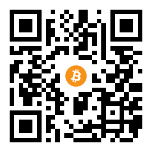 bitcoin:3BSpVZXgkGbAUR52FxgEn3bWyq5eBRPfiT black Bitcoin QR code