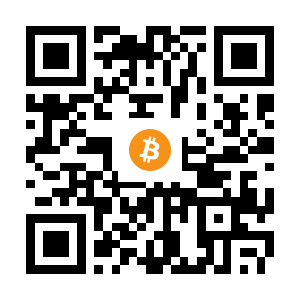 bitcoin:3BWZPZXrdGiRHoamxVGNbLQfgn8AQcKizX black Bitcoin QR code