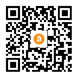 bitcoin:3BWeWcM81Gtc7BXjRTwTyUh1MVxmhdMALa black Bitcoin QR code
