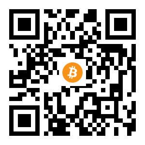 bitcoin:3Be1Uc4B8Uw2AG6UoCLbJGj79imtnB5qBQ black Bitcoin QR code