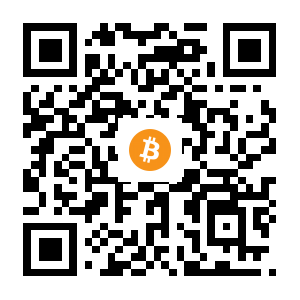 bitcoin:3BfVSyGZvyzhMmMP7znGXgSsLV9jH8vfQ8 black Bitcoin QR code