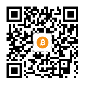 bitcoin:3Bfusug9VSRYeFgy1dQrtceFEbjfUdYpjk black Bitcoin QR code